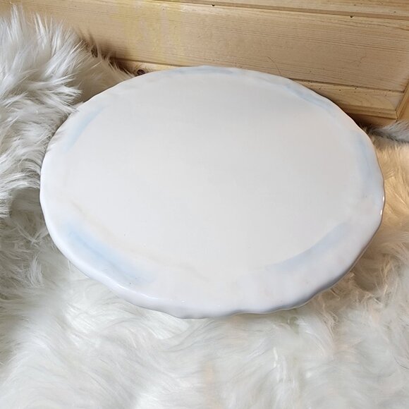 Vintage 2000 St. Nicholas Square “Holiday Friends” Christmas Pedestal Cake Stand - Picture 2 of 7